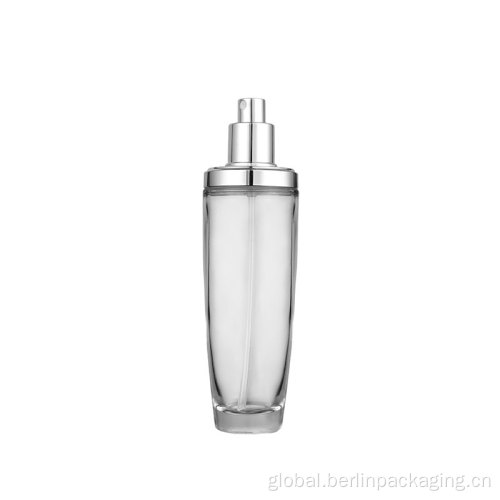 China Glass Lotion Cosmetic Bottle with Pump (30, 40, 55, 120,150ml) Supplier